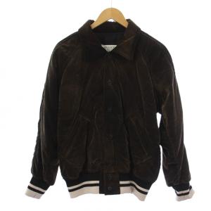 22AW Velvet bomber jacket 48 ブラウン S50AM0565