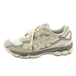 GEL-NYC ゲル エヌワイシー スニーカー ローカット スエード メッシュ US9 27cm 白 ホワイト