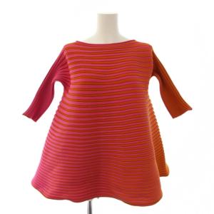 イッセイミヤケ 24SS BOUNCE KNIT オレンジ ピンク PP41KK852