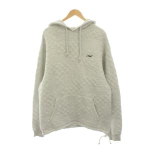 24AW キルティング プルオーバー パーカー 長袖 M グレー 24-070-060-0021-3-0