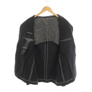 GIORGIO ARMANI テーラードジャケット 2B アウター 48 紺 ネイビー 長袖 /YM50