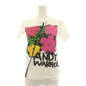 AD2013 Tシャツ カットソー S 白 ホワイト プリント 半袖 OK-T027 /YM49