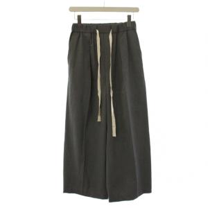 25SS イージーパンツ ワイドパンツ タックパンツ XS グレー 4110600246 /BM1