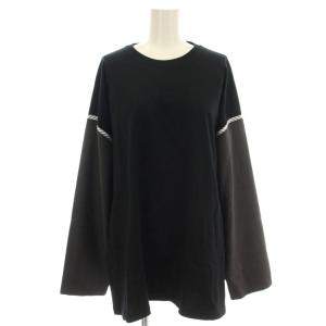 25AW JACKT-SLEEVES LONG-T-SHIRT 38 ブラック グレー