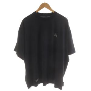 POWER DRY TEE パワードライTシャツ カットソー L 黒 ブラック 半袖 PFSW-23-TE-157