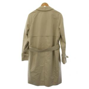 【再値下げ】Aquascutum ベージュ ステンカラーコート　サイズ38 Aquascutum アクアスキュータム-ステンカラーコート 38 ベージュ