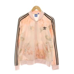 PASTEL ROSE TRACK TOP トラックジャケット 花柄 アウター 2XOT ピンク 長袖