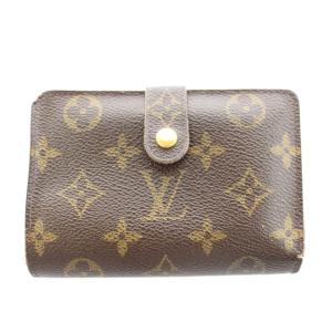 モノグラム 財布 二つ折り 小銭入れあり 茶 ブラウン /AN20 OH