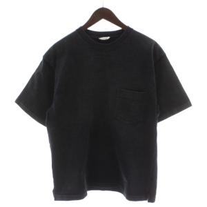 STAND-UP TEE Tシャツ コットン グレー 半袖 ラウンドネック A7ST02SU /GG51