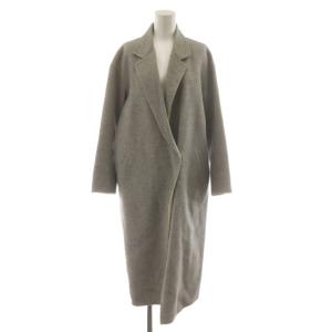 HAMILTON WOOL リバーチェスターコート ロング 38 グレー 無地 16020200200040