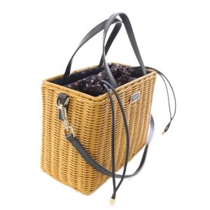 kate spade new york かごバッグ ハンドバッグ ショルダーバッグ 2WAY ラタン ベージュ PXRUA264 /TK 40