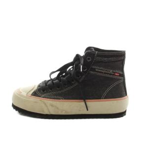 S-PRINCIPIA MID W ハイカット スニーカー シューズ デニム 24.0cm 紺 ネイビー
