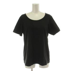 COMME des GARCONS カットソー 黒 ブラック ラウンドネック 半袖 /DU34