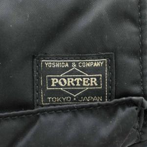 PORTER 吉田カバン タンカー ショルダーバッグ ナイロン オレンジ 黒 ブラック /AN