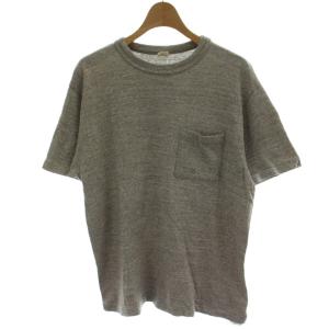 Tシャツ コットン M グレー 半袖 クルーネック /GG33