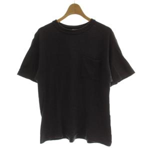 Tシャツ コットン M チャコールグレー 半袖 クルーネック 無地 /GG39