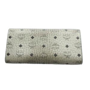 MCM長財布 グレー モノグラム MCM エムシーエム-長財布 三つ折り 小銭入れ 総柄 グレー /AN18（2026