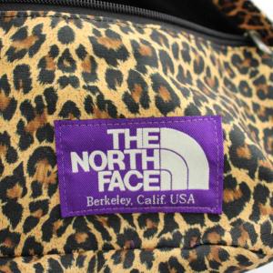 THE NORTH FACE PURPLE LABEL ボディバッグ ウエストバッグ ヒョウ柄 レオパード ベージュ 黒 ブラック NN7418N /AN61