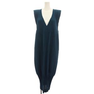 イッセイミヤケ THICKER BOTTOMS 2 3 青 PP3JH385