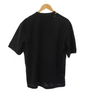 Y-3 ヨウジヤマモト レイヤード ショートスリーブ Tシャツ カットソー 半袖 XS 黒 HY1253 /BM