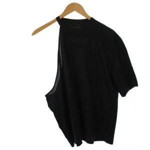 Y-3 ヨウジヤマモト レイヤード ショートスリーブ Tシャツ カットソー 半袖 XS 黒 HY1253 /BM