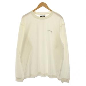LAZY LS TEE Tシャツ カットソー 長袖 クルーネック L 白 1140333 /BM