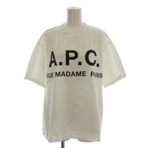Tシャツ XS 白 ホワイト ロゴ 半袖 ラウンドネック /LP
