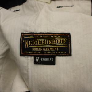 NEIGHBORHOOD ショートパンツ ハーフパンツ M 紺 ネイビー ロゴ /GG17