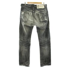 NEIGHBORHOOD RIGID DP MID/14OZ PT デニムパンツ ジーンズ ストレート ジップフライ ダメージ加工