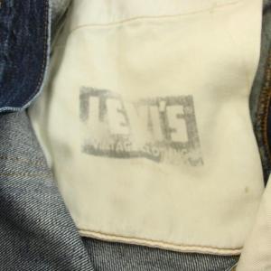 Levi's VINTAGE CLOTHING 501XX デニムパンツ ボタンフライ ビッグE ダメージ加工