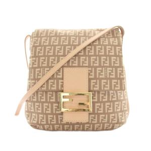 フェンディ　ショルダーバッグ ズッキーノ 　ズッカ柄 ベージュ FENDI フェンディ-ショルダーバッグ ズッキーノ柄（2026/07/22買取