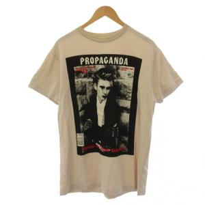 Tシャツ カットソー 半袖 プリント XS ベージュ FN-WN-TSHI000211 /BM