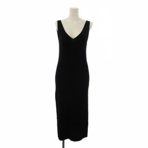 BS RIB SLEEVELESS DRESS リブニットドレス ワンピース ロング ノースリーブ F