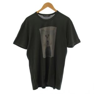 ヴィンセントギャロTシャツ カットソー 半袖 クルーネック 48 グレー /BM54