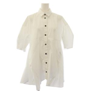 25SS HALF‐SLEEVES SHIRT シャツ 五分袖 38 白 ホワイト 300IS530-1531