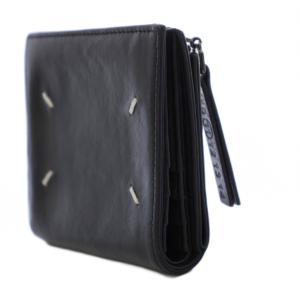 Martin Margiela 11 flip flap wallet フォールデッドレザーウォレット 財布 二つ折り 黒 s35UI0507