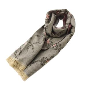 25AW シェイクリボンジャカードストール SHAKE RIBBON JAQUARD STOLE マフラー