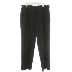 パンツ スラックス ウール 48 チャコールグレー /AN