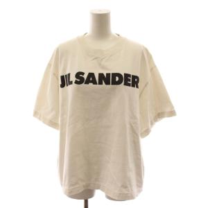 Tシャツ カットソー 半袖 プリント クルーネック ロゴ M 白 ホワイト JSCU70750WU248708