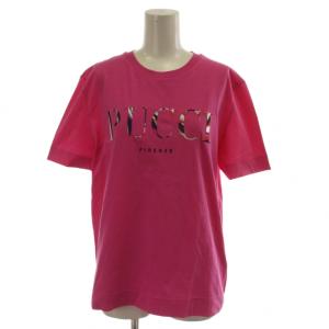 Tシャツ カットソー L ピンク 半袖 ロゴ 9RJP73 /GG