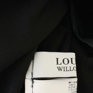 Loulou Willoughby 半袖 ワンピース ロング 前開き 2 黒 ブラック 212320-14-280-95-020 /G