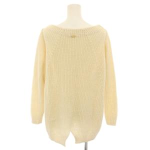 MUSE de Deuxieme Classe 22SS リリー リネン Lily Linen アゼ プルオーバー ニット セーター ボートネック 長袖