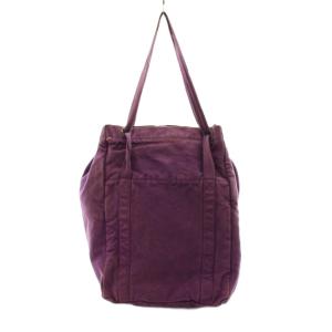 duffle トートバッグ キャンバス 紫 パープル /KU