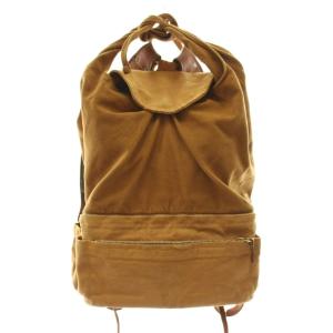 duffle ダッフル リュックサック キャンバス キャメル