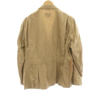 Engineered Garments ハンティングジャケット ブレザー テーラードカラー 切替 M ベージュ /HN