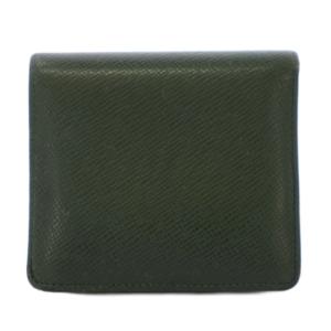 LOUIS VUITTON タイガ 財布 二つ折り 緑 /BM OH