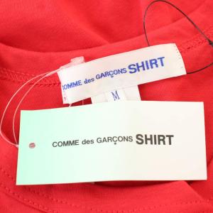 COMME des GARCONS SHIRT コムデギャルソン-ロンT 長袖 Tシャツ M 赤
