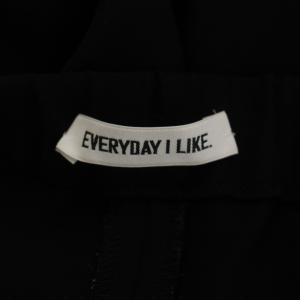 EVERYDAY I LIKE イージーパンツ スラックス 長ズボン 36 黒 ブラック /GG