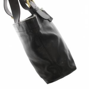 COACH オールドコーチ トートバッグ レザー 黒 ブラック 4140 /YM