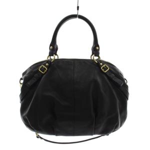 COACH マディソン ハンドバッグ ショルダーバッグ 2way レザー 黒 ブラック 15960 /AN